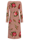 Dolce & Gabbana Bouquet Rose Dress