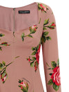 Dolce & Gabbana Bouquet Rose Dress