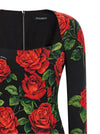 Dolce & Gabbana Rose Longuette Dress