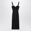 Dolce & Gabbana Dolce&Gabbana Black satin bustier dress