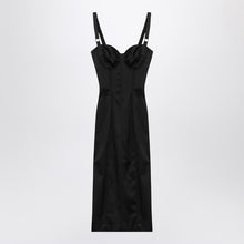  Dolce & Gabbana Dolce&Gabbana Black satin bustier dress