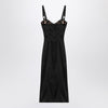 Dolce & Gabbana Dolce&Gabbana Black satin bustier dress