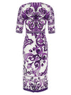 Dolce & Gabbana Maiolica Print Dress