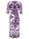 Dolce & Gabbana Maiolica Print Dress