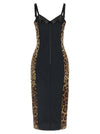 Dolce & Gabbana Animal-print Corset Dress