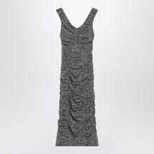  Dolce & Gabbana Dolce&Gabbana Diagonal print dress in silk blend