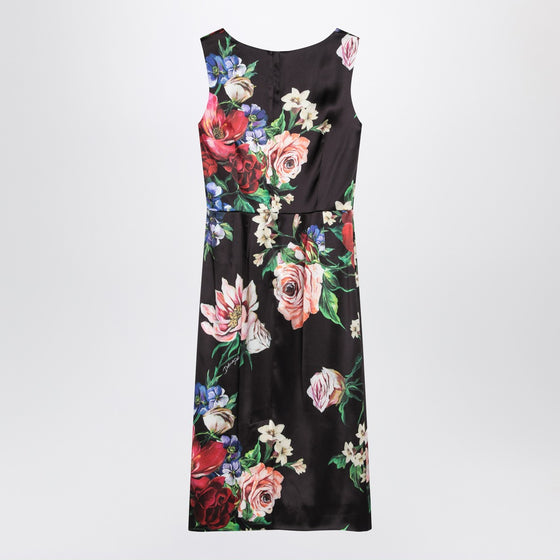 Dolce & Gabbana Dolce&Gabbana Black dress with floral print