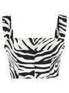 Dolce & Gabbana Zebra Top