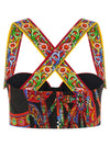 Dolce & Gabbana Carretto Bustier Top