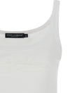 Dolce & Gabbana Logo Embroidery Tank Top