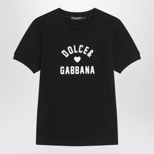  Dolce & Gabbana Dolce&Gabbana Black cotton logo T-shirt
