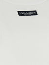 Dolce & Gabbana Logo Patch Tank Top