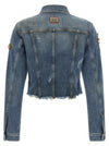 Dolce & Gabbana Cross Denim Jacket