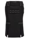 Alessandra Rich Lace-up Skirt