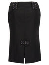 Alessandra Rich Lace-up Skirt