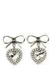 Alessandra Rich Metal Bow Earrings