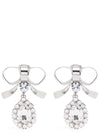 Alessandra Rich Metal Bow Earrings