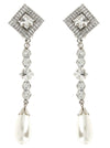 Alessandra Rich Pendant Earrings