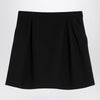 Alessandra Rich Mini wrap skirt in pied de poule