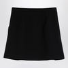 Alessandra Rich Mini wrap skirt in pied de poule