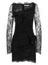 Alessandra Rich Draped Dress.