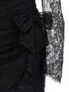 Alessandra Rich Draped Dress.