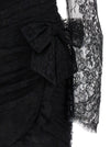 Alessandra Rich Draped Dress.