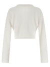 Alessandra Rich Carded Mohair Cardigan