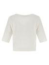 Alessandra Rich Carded Mohair Sweater