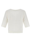 Alessandra Rich Carded Mohair Sweater