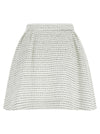 Alessandra Rich Tweed Skirt