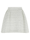 Alessandra Rich Tweed Skirt