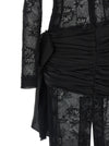 Alessandra Rich Lace Bustier Dress