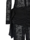 Alessandra Rich Lace Bustier Dress