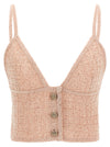 Alessandra Rich Sequin Top