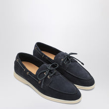  Loro Piana Mocassini Sea-Sail Walk blue