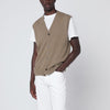 Loro Piana Beige cashmere gilet