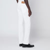 Loro Piana White cotton trousers