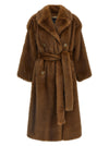 B&B Couture Farrah Eco-fur Coat