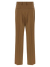 Fendi Gabardine Wool Trousers