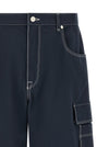 Fendi Bermuda Cargo Canvas Shorts