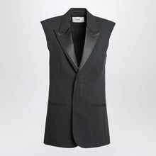  Ami Paris Anthracite grey wool vest