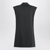 Ami Paris Anthracite grey wool vest