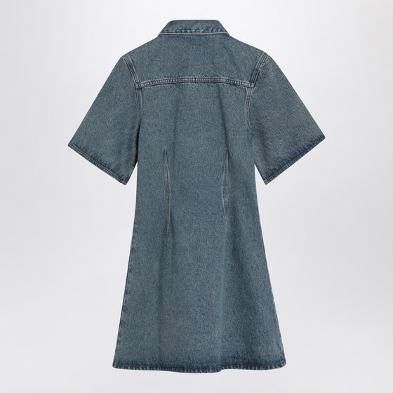 Ami Paris Mini dress Ami de Coeur in denim