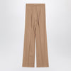 Max Mara Wide beige wool trousers
