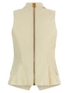 Balmain Gold And Gold Coin Vest