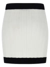 Balmain Two-tone Miniskirt