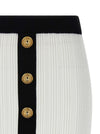 Balmain Two-tone Miniskirt