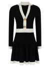 Balmain Two-tone Dress
