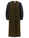 Fendi Wool Felt Coat